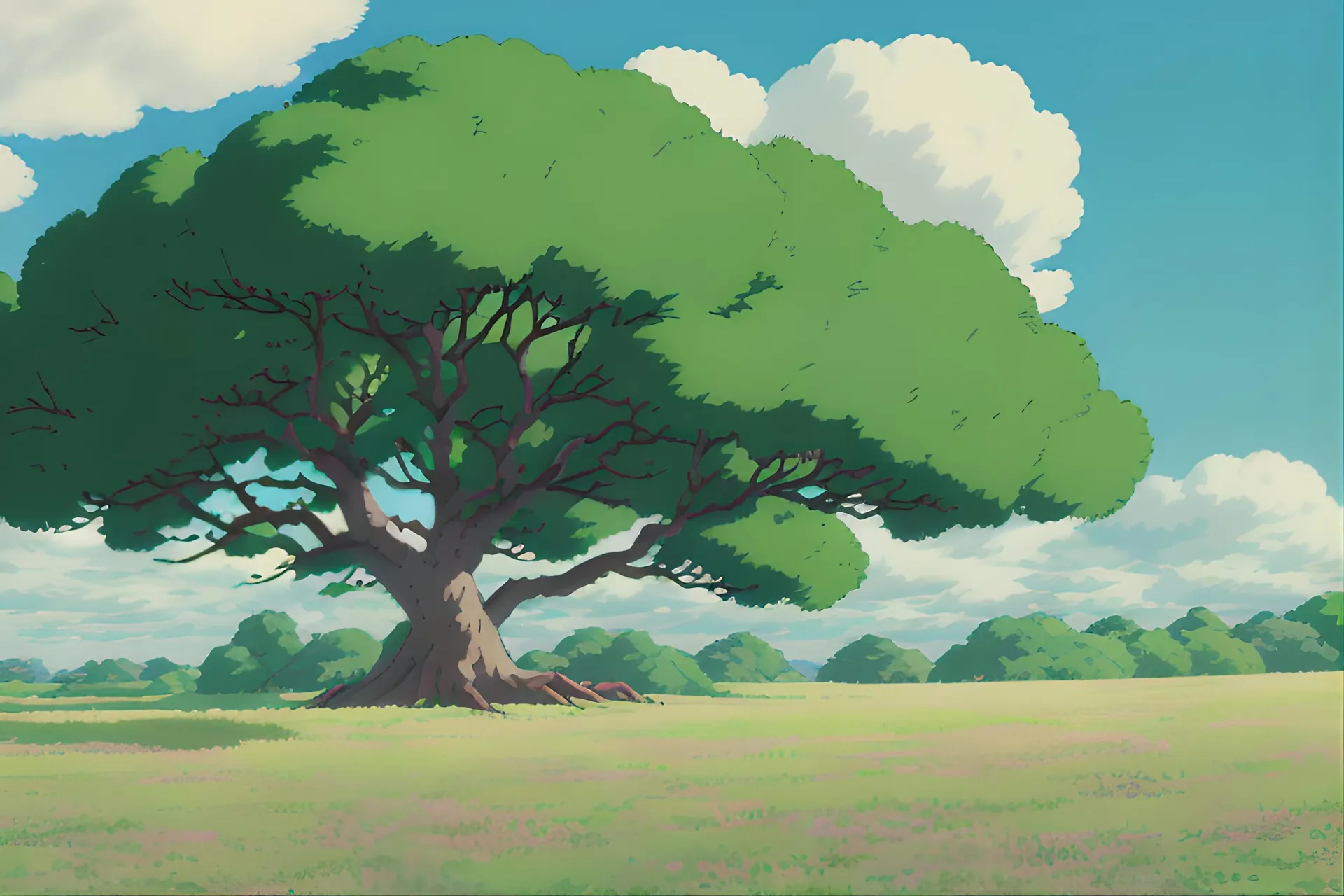 Free Ghibli AI Generator Example 2 - Studio Ghibli Style Artwork