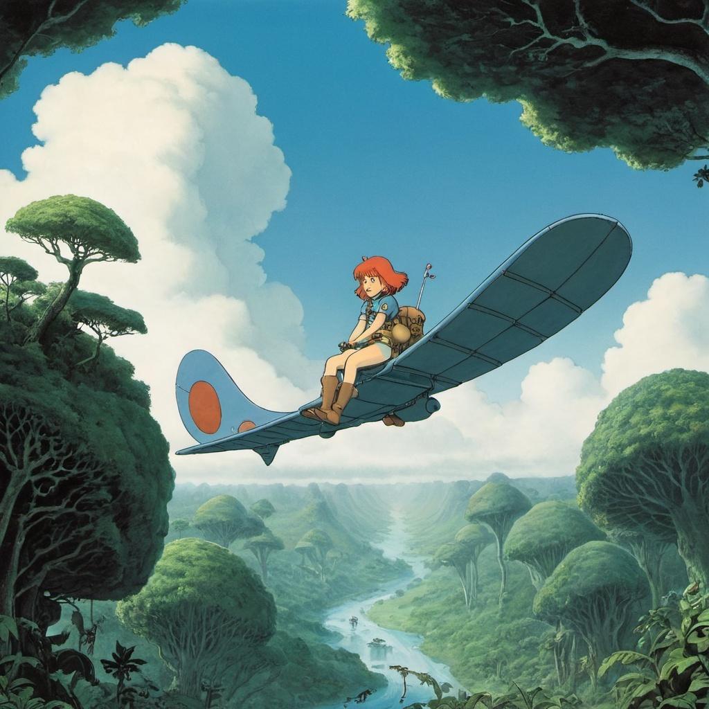Free Ghibli AI Generator Example 6 - Studio Ghibli Style Artwork
